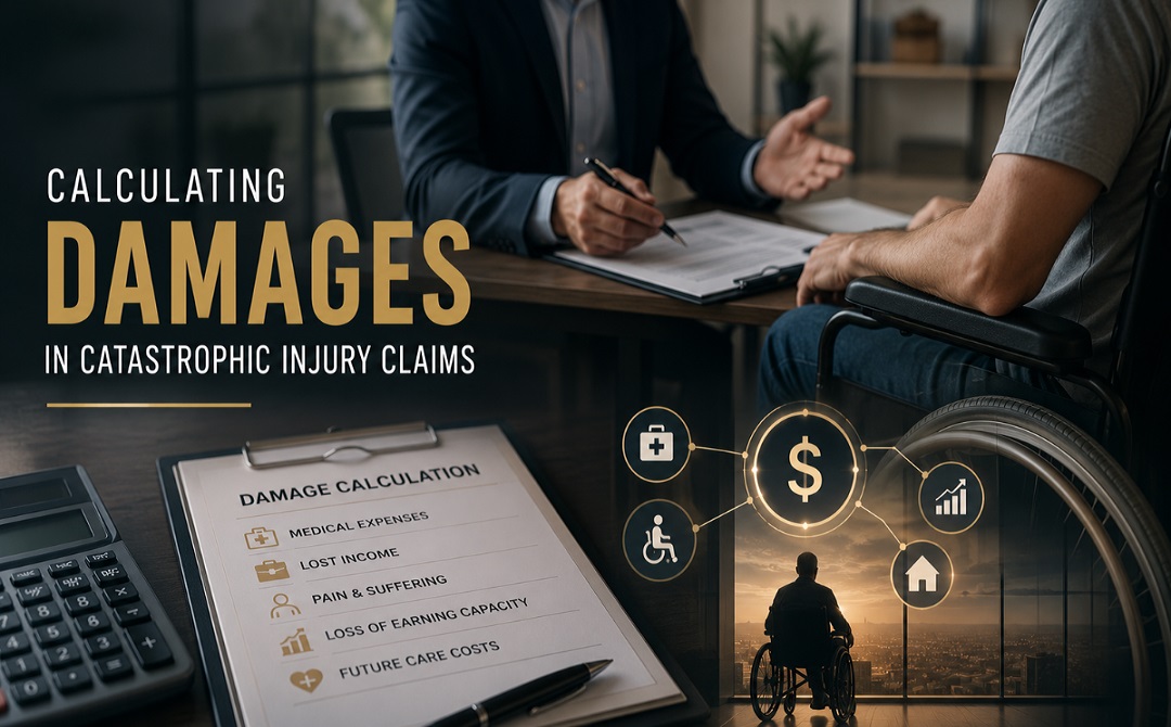 How Attorneys Calculate Damages in Catastrophic Injury Claims