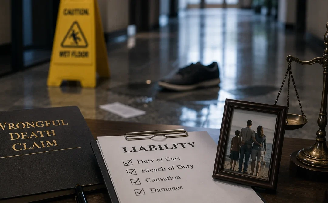 How Is Liability Determined in a Miami Wrongful Death Claim Involving a Trip and Fall?