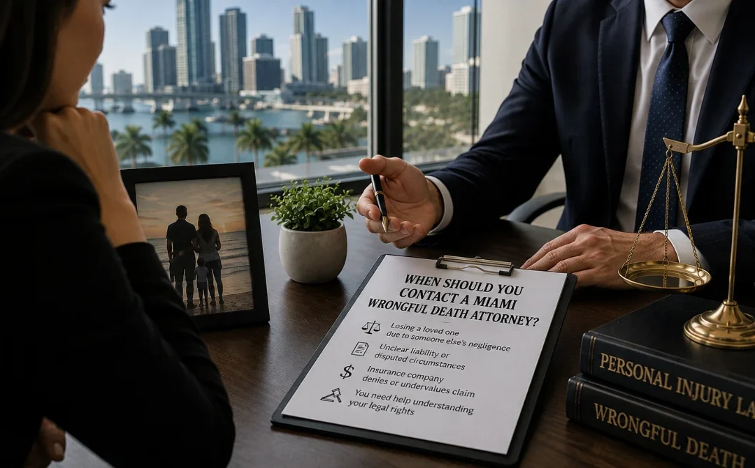 When Should You Contact a Miami Wrongful Death Attorney?